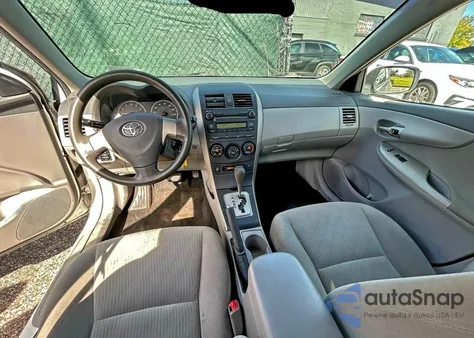 2010 Toyota Corolla Base from USA, damaged, VIN 2T1BU4EE4AC280909